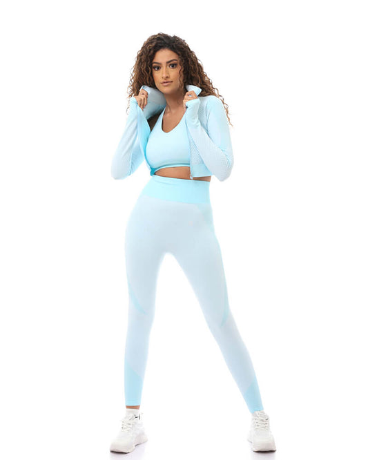 Mellow Stretch Zip Up Sports Set